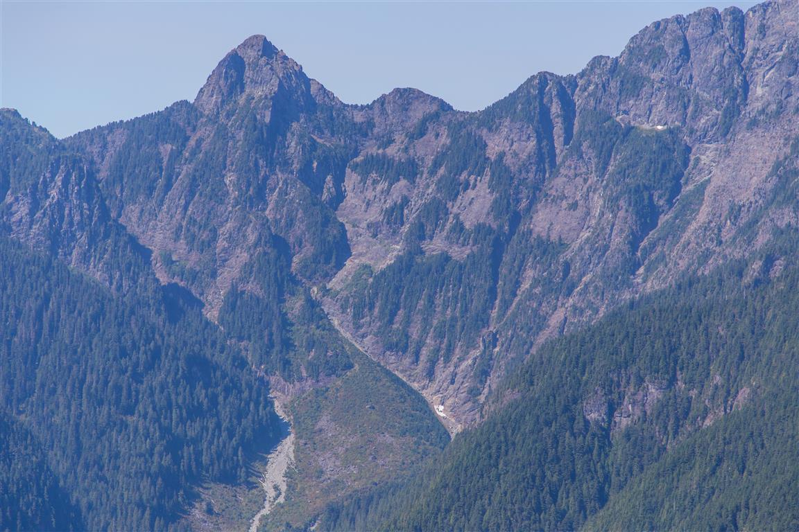 Edge peak and Evans Valley