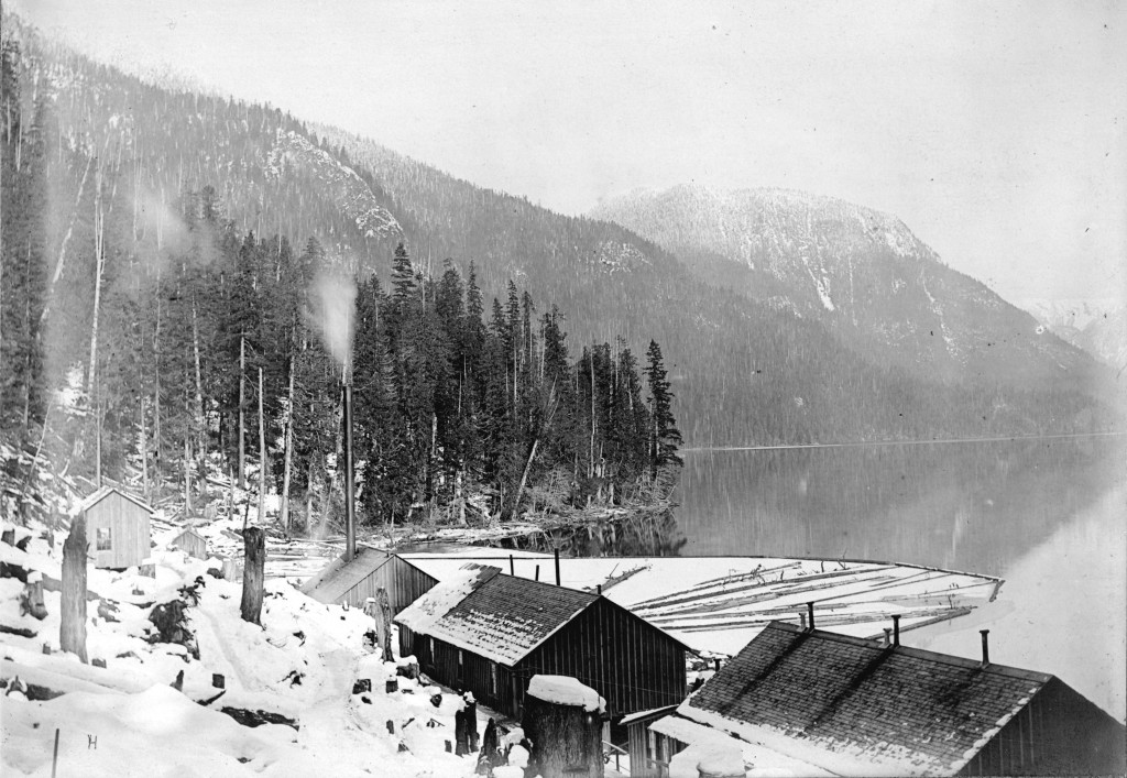 Tunnel Camp in the snow