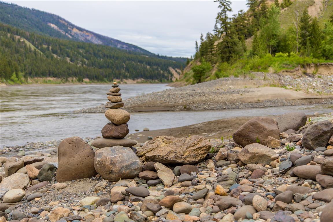 Confluence of the Williams Lake River and Fraser River