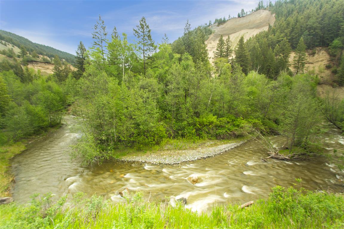 U-bend in River