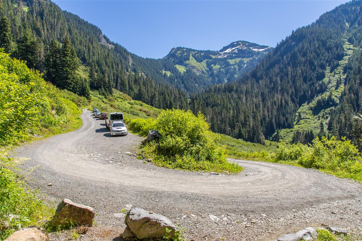 Road at Trailhead