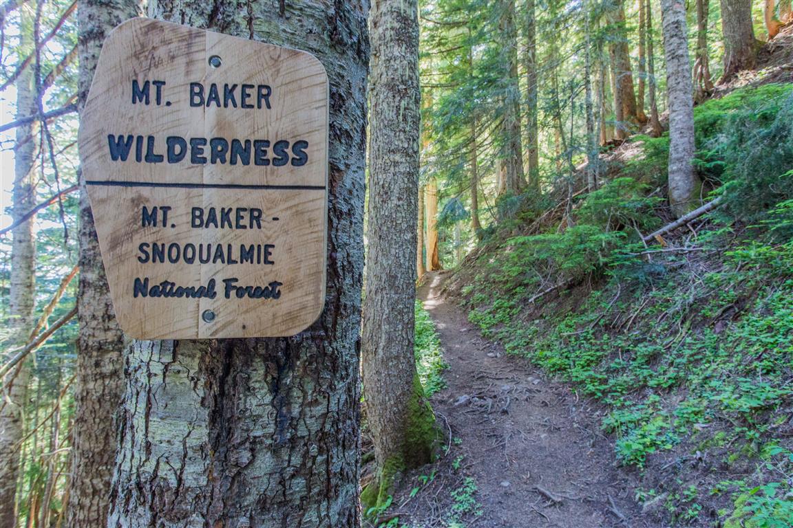 Trail sign