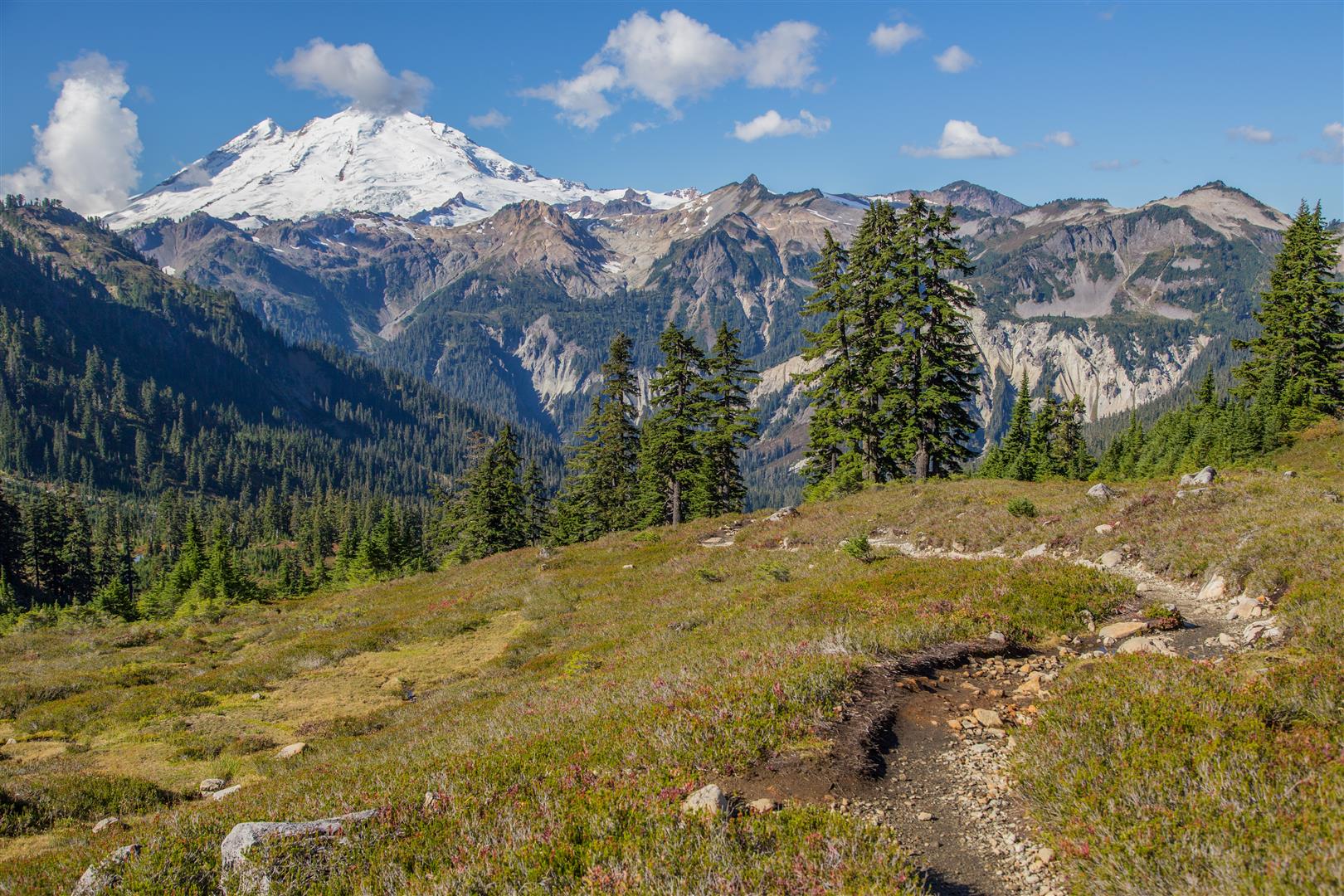 Trail and Mt. Baker