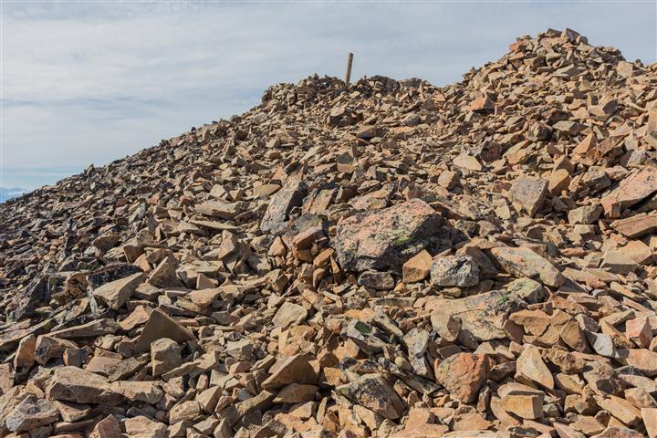 Last section to summit