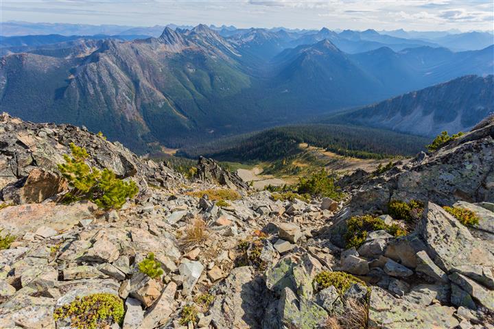 View from summit