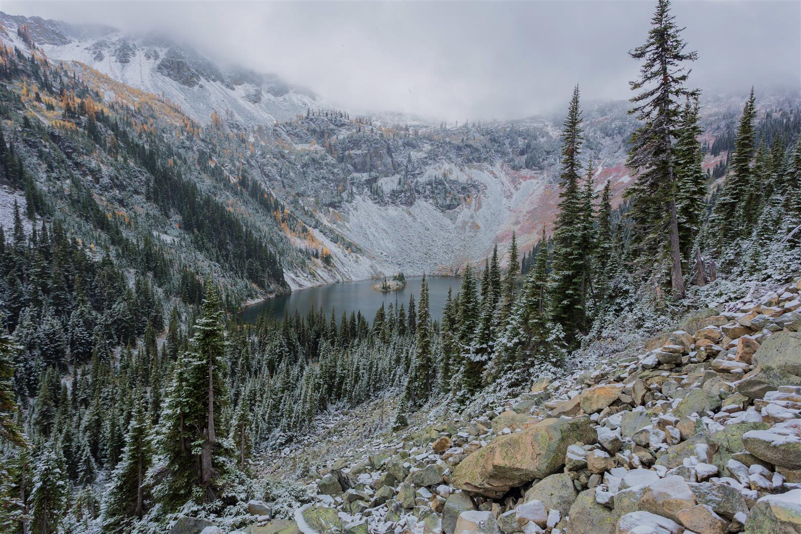 Ann Lake from above