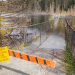 Flooding Flooding at Buntzen Lake