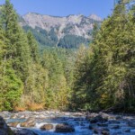 Nooksack River and mountain